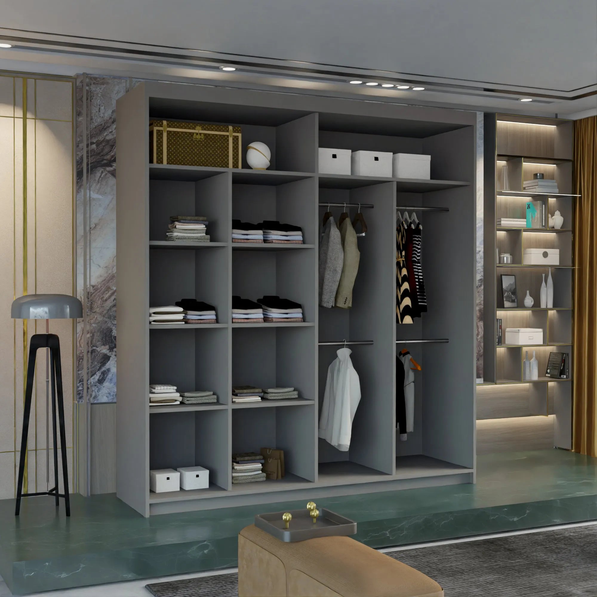 MARIKA-GREY-WARDROBE-203-cm